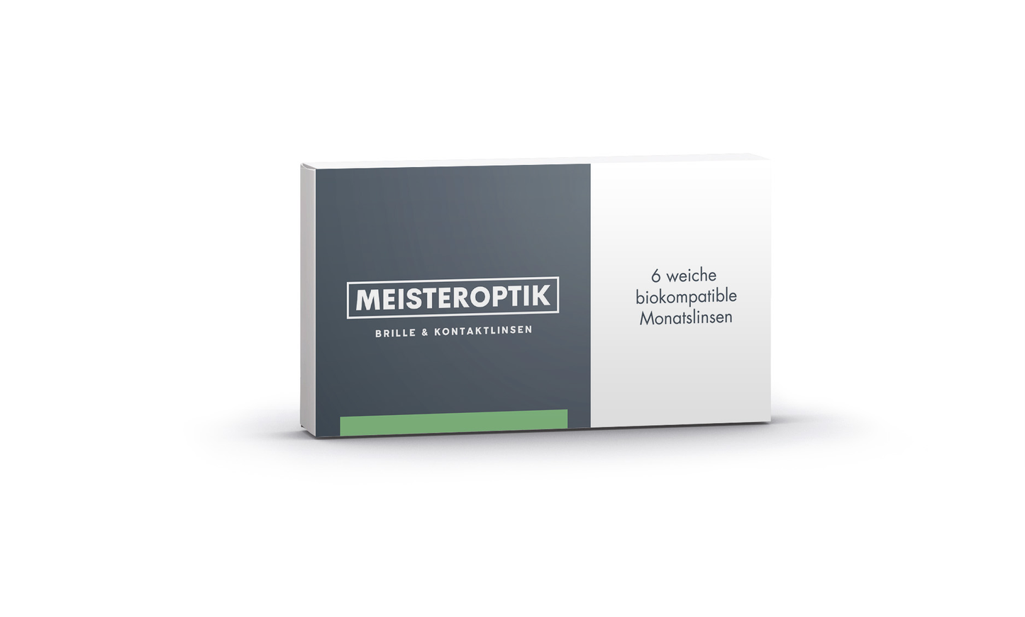 Meisteroptik biokompatible Kontaktlinse